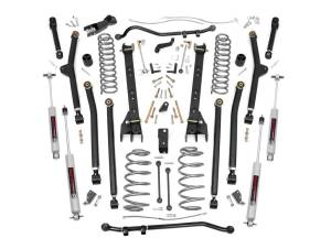 Rough Country - Rough Country X-Series Suspension Lift Kit w/Shocks 4 in. Lift - 66330 - Image 2