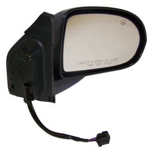 Crown Automotive Jeep Replacement Door Mirror Right Power Heated Foldaway Black Textured Finish  -  5115046AD