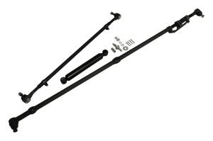 Crown Automotive Jeep Replacement Steering Kit Incl. All 4 Tie Rod Ends/Adjusters With Hardware/Steering Stabilizer w/LHD  -  SK3