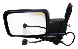 Crown Automotive Jeep Replacement - Crown Automotive Jeep Replacement Door Mirror Left Power Heated Foldaway Black  -  55396637AD - Image 2