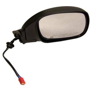Crown Automotive Jeep Replacement Power Door Mirror Right Passenger Side Black Foldaway Electric Heated  -  55154950AC