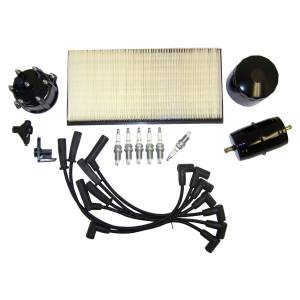 Crown Automotive Jeep Replacement Tune-Up Kit Incl. Air Filter/Oil Filter/Spark Plugs  -  TK7