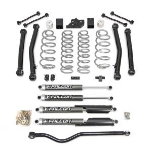 ReadyLift - ReadyLift SST® Lift Kit Terrain Flex 4-Arm Kit w/Falcon 3.5 in. Rubicon 4.5 in. Sahara-Sport 2.1 Monotube Shocks - 69-6837 - Image 2