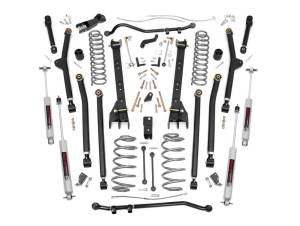 Rough Country - Rough Country X-Series Suspension Lift Kit w/Shocks 4 in. Lift - 66330 - Image 1