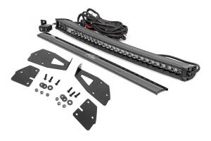 Rough Country LED Hidden Grille Kit 30 in. w/Black Series DRL - 70701BLDRL