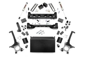 Rough Country - Rough Country Suspension Lift Kit w/Shocks 4 in. Lift Incl. Strut Spacers Rear v2 Monotube Shocks - 75170 - Image 2