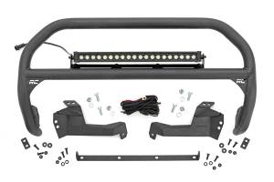 Rough Country - Rough Country Nudge Bar w/Black Series DRL LED - 51042 - Image 1