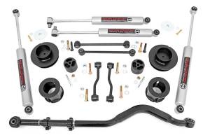 Rough Country - Rough Country Suspension Lift Kit 3.5 in. Durable Front/Rear Coil Spacers Nitrogen Charged N3 Shocks 18 mm. Spring Loaded Piston Rod Huge 54 mm. Shock Body - 63730 - Image 1