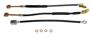 Crown Automotive Jeep Replacement - Crown Automotive Jeep Replacement Brake Hose Kit Incl. Hoses/Rear Hose To Axle And 4 Brake Hose Washers  -  BHK4 - Image 2