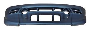 Bumpers & Components - Bumper Accessories - Crown Automotive Jeep Replacement - Crown Automotive Jeep Replacement Front Bumper Fascia Front Lower Incl. Fog Lamps w/o Tow Hooks w/o Chrome Trim Under Fog Lights  -  68091523AA