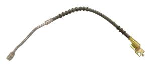 Crown Automotive Jeep Replacement Brake Hose Front Left For Use w/o ABS  -  52006473