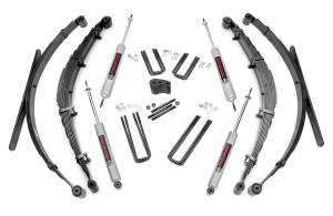 Rough Country - Rough Country Suspension Lift Kit w/Shocks 4 in. Lift - 505.20 - Image 2