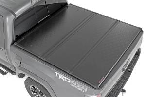 Rough Country - Rough Country Hard Tri-Fold Tonneau Bed Cover For Models w/Cargo Management - 45716501A - Image 2