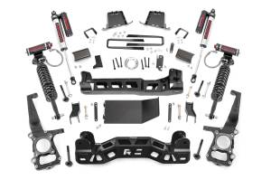 Rough Country - Rough Country Suspension Lift Kit w/N3 Shocks 6 in. Incl. Knuckles Vertex Adj. Coils Front/Rear Crossmember Sway Bar Brackets Diff Drop Brackets Brake Line Bracket Driveshaft Spacer - 57650 - Image 2