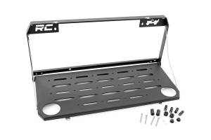 Rough Country - Rough Country Tailgate Folding Table Black Powdercoat Finish 26.75 in. Wide and 12 in. Deep - 10625 - Image 2