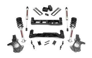 Rough Country - Rough Country Suspension Lift Kit w/Shocks 5 in. Lift Incl. Lifted N3 Struts V2 Monotube Shocks Stock Cast Aluminum Or Stamped Steel - 24871 - Image 2
