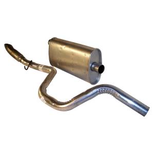 Crown Automotive Jeep Replacement - Crown Automotive Jeep Replacement Exhaust Kit Incl. Muffler And Tailpipe  -  52101196 - Image 2