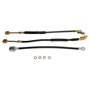 Crown Automotive Jeep Replacement Brake Hose Kit Incl. Hoses/Rear Hose To Axle And 4 Brake Hose Washers  -  BHK4