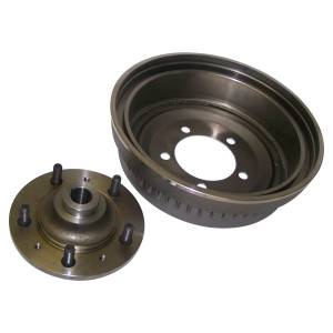 Crown Automotive Jeep Replacement Hub And Drum Assembly Rear w/11 in. Brakes Incl. Hub w/Wheel Studs/Drum  -  J5355714