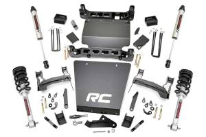 Rough Country - Rough Country Suspension Lift Kit 7 in. Nitrogen Charged N3 Shocks Stout Upper Strut Spacers Beefy Front Rear Skid Plate Cross members Sway Bar Drop Brackets - 29871 - Image 2