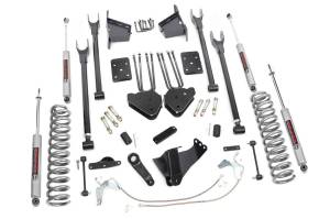 Rough Country - Rough Country 4-Link Suspension Lift Kit w/Shocks 8 in. Lift - 592.20 - Image 2