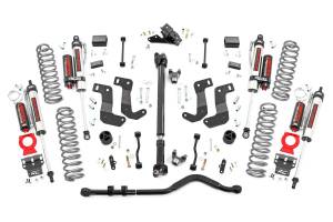 Rough Country - Rough Country Suspension Lift Kit Adjustable 3.5 in. Includes Front/Rear Coil Springs Linear Coil Rate Reinforced Seals Vertex Reservoir Shocks Control Arms Drop Brackets Sway Bar Links - 90550 - Image 2