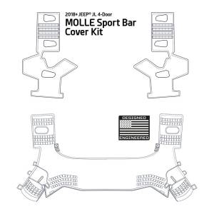 Smittybilt - Smittybilt Soft Top Tailgate Bar - 5667201 - Image 2