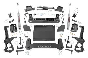 Rough Country - Rough Country Suspension Lift Kit 6 in. Lift Strut Spacer Diesel - 21731D - Image 2