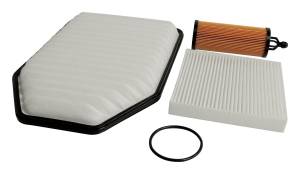 Crown Automotive Jeep Replacement Master Filter Kit Incl. Air/Oil/Cabin Air Filters  -  MFK24