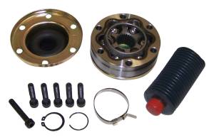 Axles & Components - CV Joints & Boots - Crown Automotive Jeep Replacement - Crown Automotive Jeep Replacement CV Joint Repair Kit Rear Transfer Case End Incl. CV Joint/Caps/Boot/Clamps/Snap Rings/Bolts/Grease  -  520994RRK