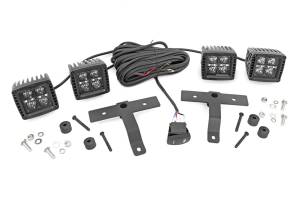 Rough Country - Rough Country LED Light Pod Kit Black Series w/White DRL - 70824 - Image 2
