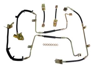Crown Automotive Jeep Replacement - Crown Automotive Jeep Replacement Brake Hose Kit Incl. Hoses/Rear Hose To Axle And 8 Brake Hose Washers  -  BHK8 - Image 2