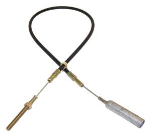Crown Automotive Jeep Replacement Parking Brake Cable 42.25 in. Long Up To Serial No. 183948 Parking Brake Cable  -  J0640353