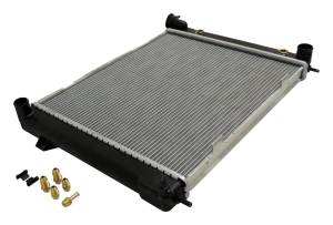 Cooling - Radiators - Crown Automotive Jeep Replacement - Crown Automotive Jeep Replacement Radiator 22 1/4 in. x 19 3/4 in. Core 2 Row  -  52079598AB