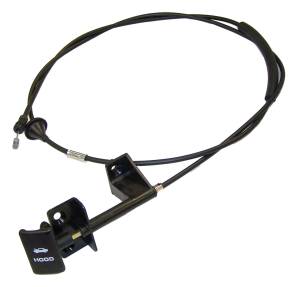 Crown Automotive Jeep Replacement - Crown Automotive Jeep Replacement Hood Release Cable Left Hand Drive  -  55235483AD - Image 2