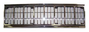 Crown Automotive Jeep Replacement - Crown Automotive Jeep Replacement Grille Front Black Chrome  -  55034046 - Image 2