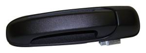 Crown Automotive Jeep Replacement Exterior Door Handle Black Textured w/Keyless Entry  -  55360614AB