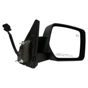 Crown Automotive Jeep Replacement Door Mirror Right Power Power-Folding Heated Convex Mirror  -  5155462AG