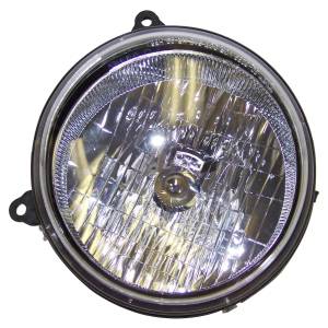 Lights - Headlights - Crown Automotive Jeep Replacement - Crown Automotive Jeep Replacement Head Light Assembly Right Incl. Bulbs  -  55155808AA