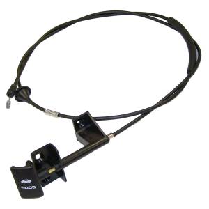 Crown Automotive Jeep Replacement - Crown Automotive Jeep Replacement Hood Release Cable Left Hand Drive  -  55235483AD - Image 1