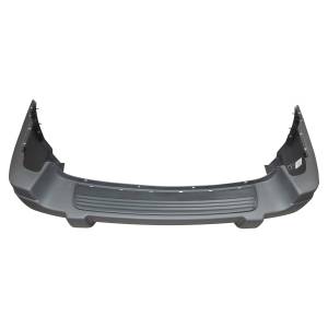 Crown Automotive Jeep Replacement - Crown Automotive Jeep Replacement Rear Bumper Fascia w/o Trailer Hitch Dark Gray Textured Finish  -  5EU81HS5AA - Image 1