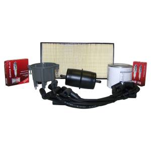 Crown Automotive Jeep Replacement Tune-Up Kit Incl. Air Filter/Oil Filter/Spark Plugs  -  TK6
