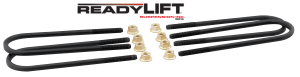 ReadyLift U-Bolt Kit 5 in. Lift Rear Incl. 4 Rnd M14 390mm Long U-Bolts/8 Crush Nuts For Use w/5 in. Rear Lift Blocks If Your Vehicle Has Camper Package - 67-2195UB