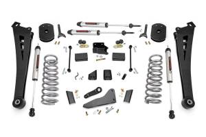 Rough Country - Rough Country Suspension Lift Kit 5 in. Lift Coil Springs Radius Arms Andamp V2 Shocks Diesel - 36770 - Image 2
