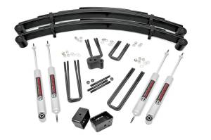 Rough Country Suspension Lift Kit w/Shocks 4 in. Lift - 415.20