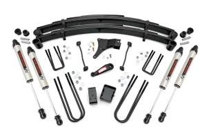 Rough Country - Rough Country Suspension Lift Kit w/Shocks 6 in. Lift V2 Monotube Shocks Incl. 4 in. Lift Blocks - 49370 - Image 2