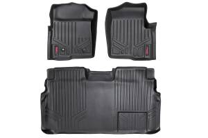 Rough Country - Rough Country Heavy Duty Floor Mats Front And Rear 3 pc. - M-50912 - Image 1