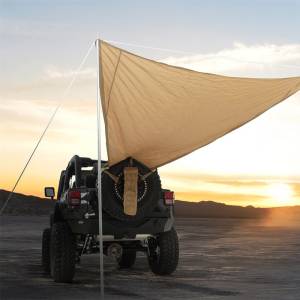 Smittybilt - Smittybilt GEAR Trail Shade Tan w/Storage Bag - 5662424 - Image 2