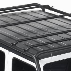 Smittybilt - Smittybilt SRC Roof Rack 4 Point Mounting Works w/Rear Bumper w/Removable Cross Bars Textured Black - 77717 - Image 4