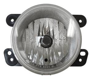 Crown Automotive Jeep Replacement - Crown Automotive Jeep Replacement Fog Light Black Does Not Include Bulb  -  4805856AA - Image 2